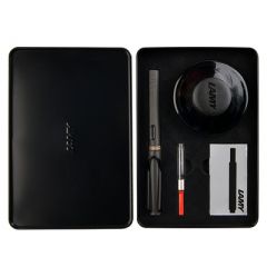 凌美钢笔德国原装进口lamy狩猎者恒星金属铁礼盒系列送礼师生用笔